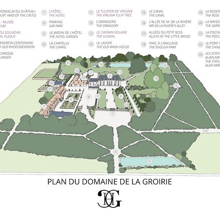 Hotel Du Domaine De La Groirie - Le Mans Trangé Dış mekan fotoğraf